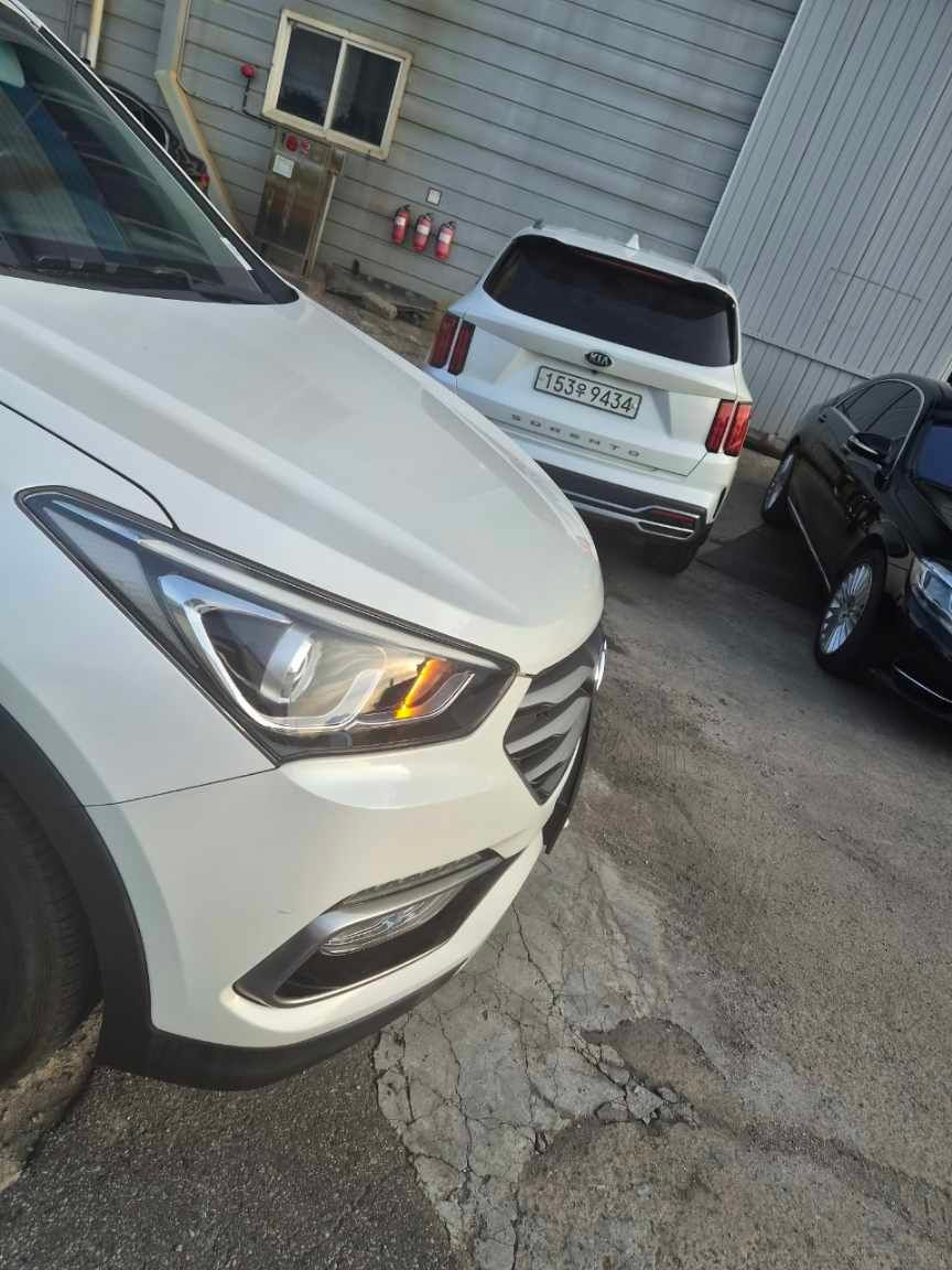 2015 Hyundai Santafe — Отримання з аукціону