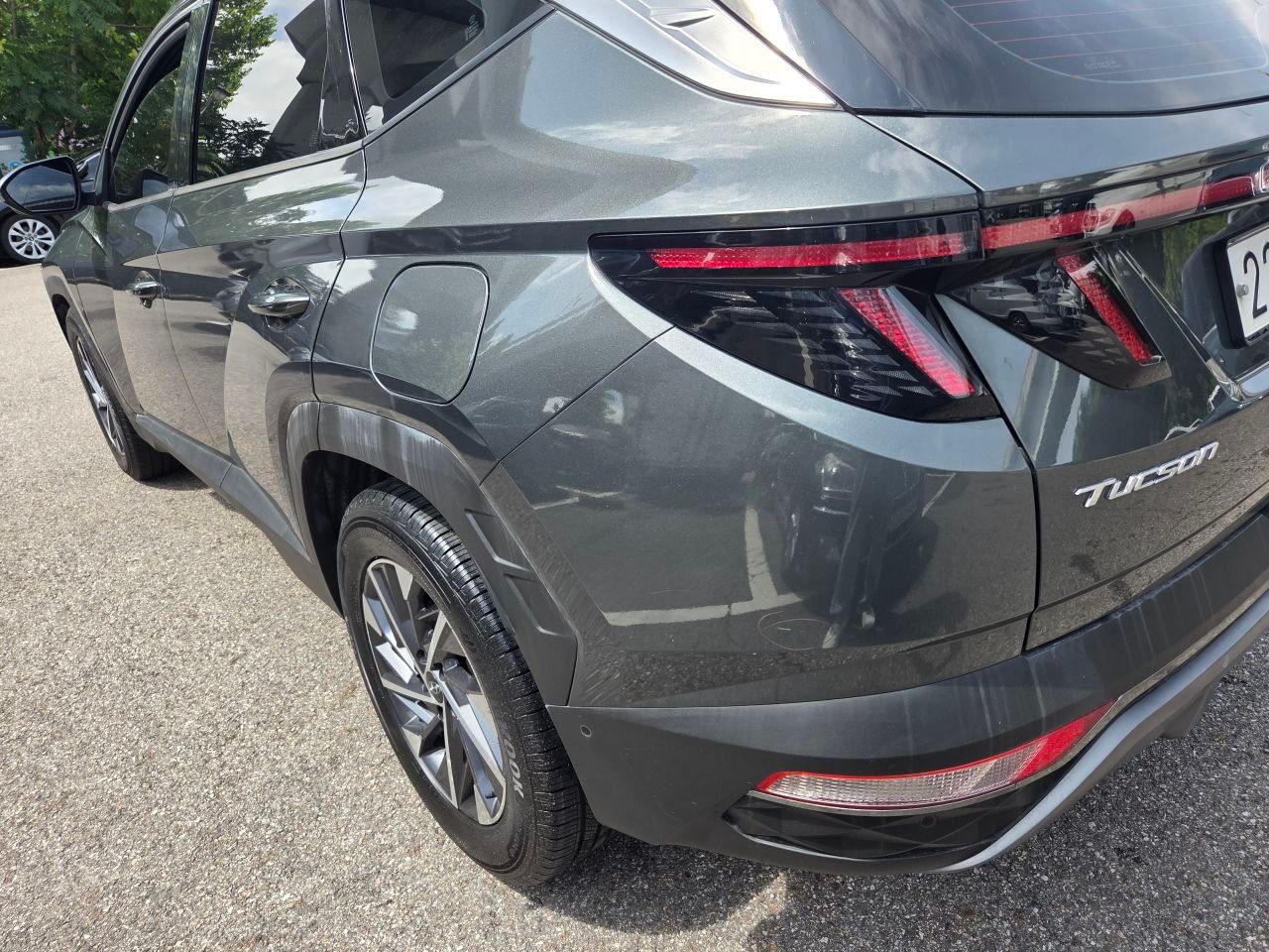 2020 Hyundai Tucson — Отримання з аукціону