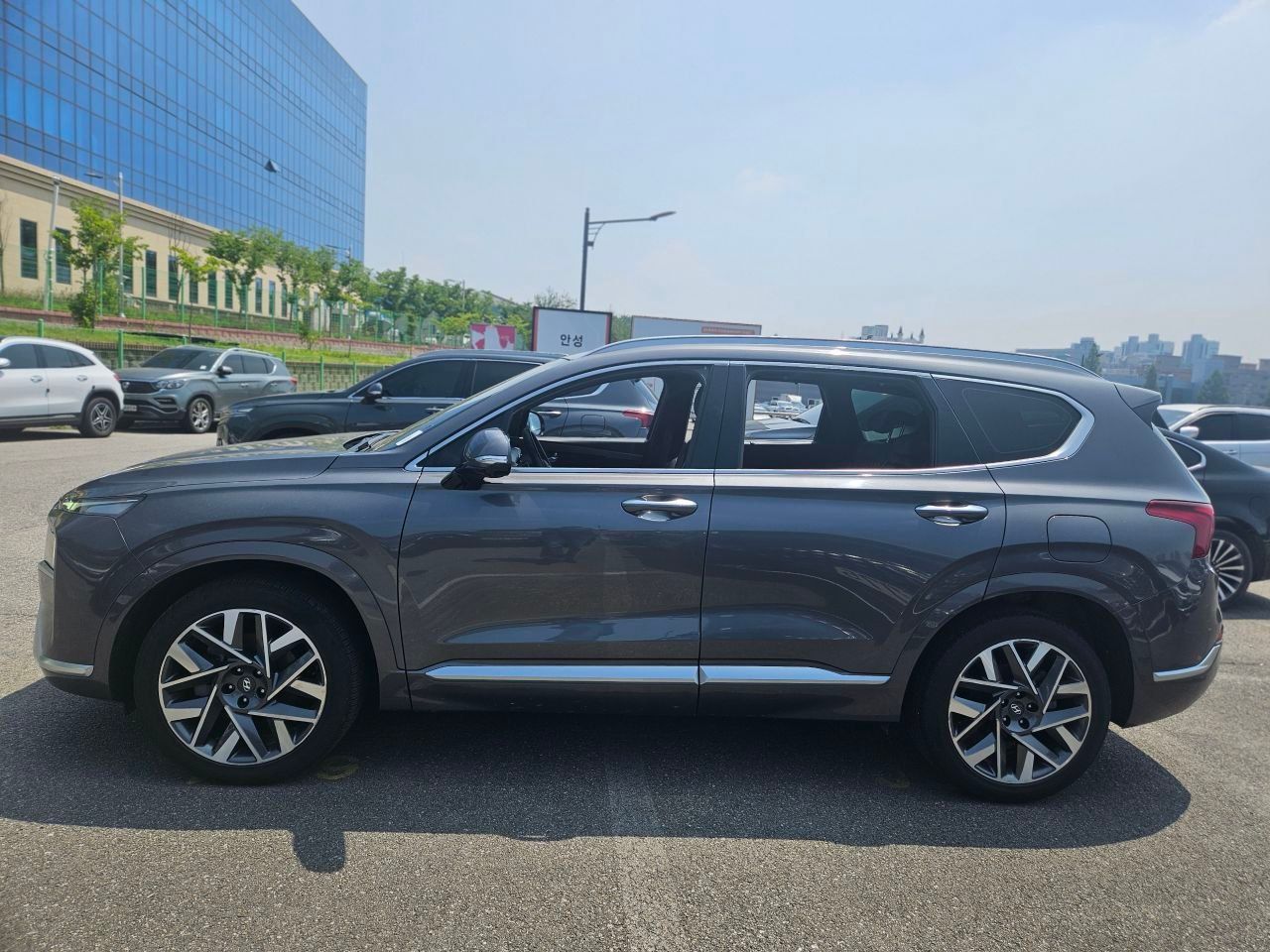 2020 Hyundai Santafe — Отримання з аукціону