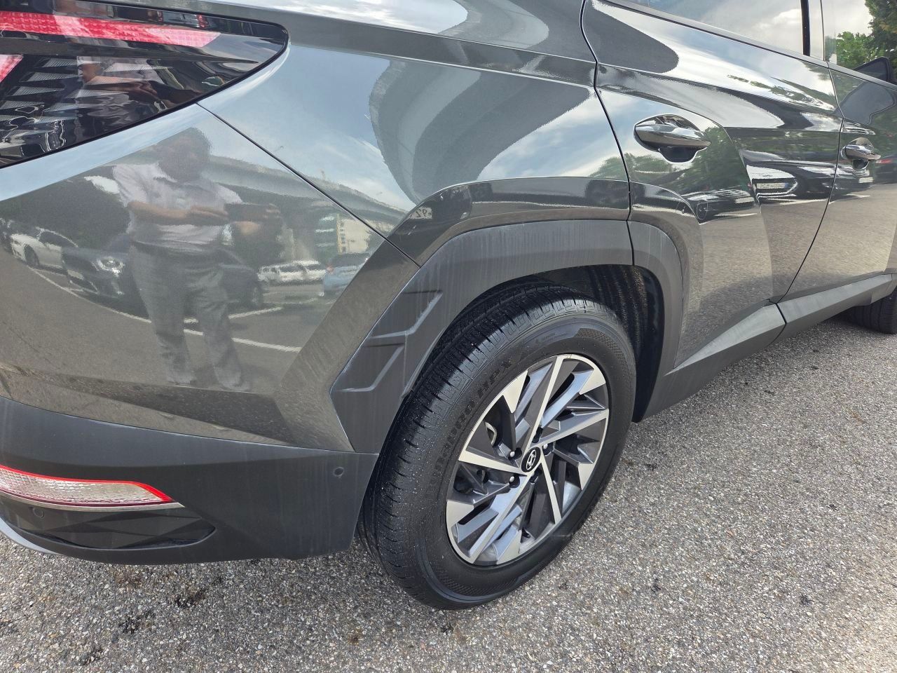 2020 Hyundai Tucson — Отримання з аукціону