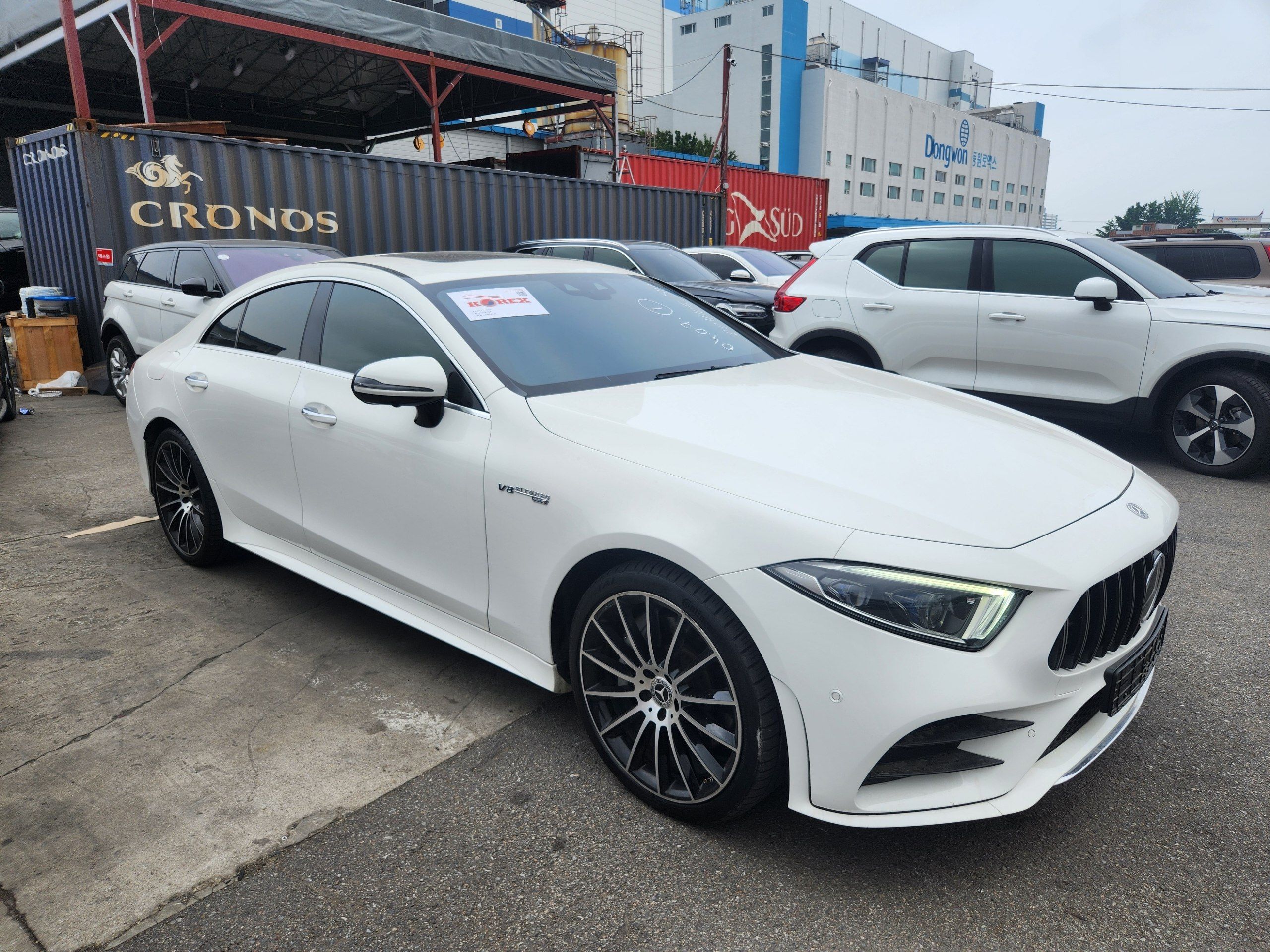 2019 Mercedes-Benz Cls-Class C257 Cls400D — Завантаження в контейнер