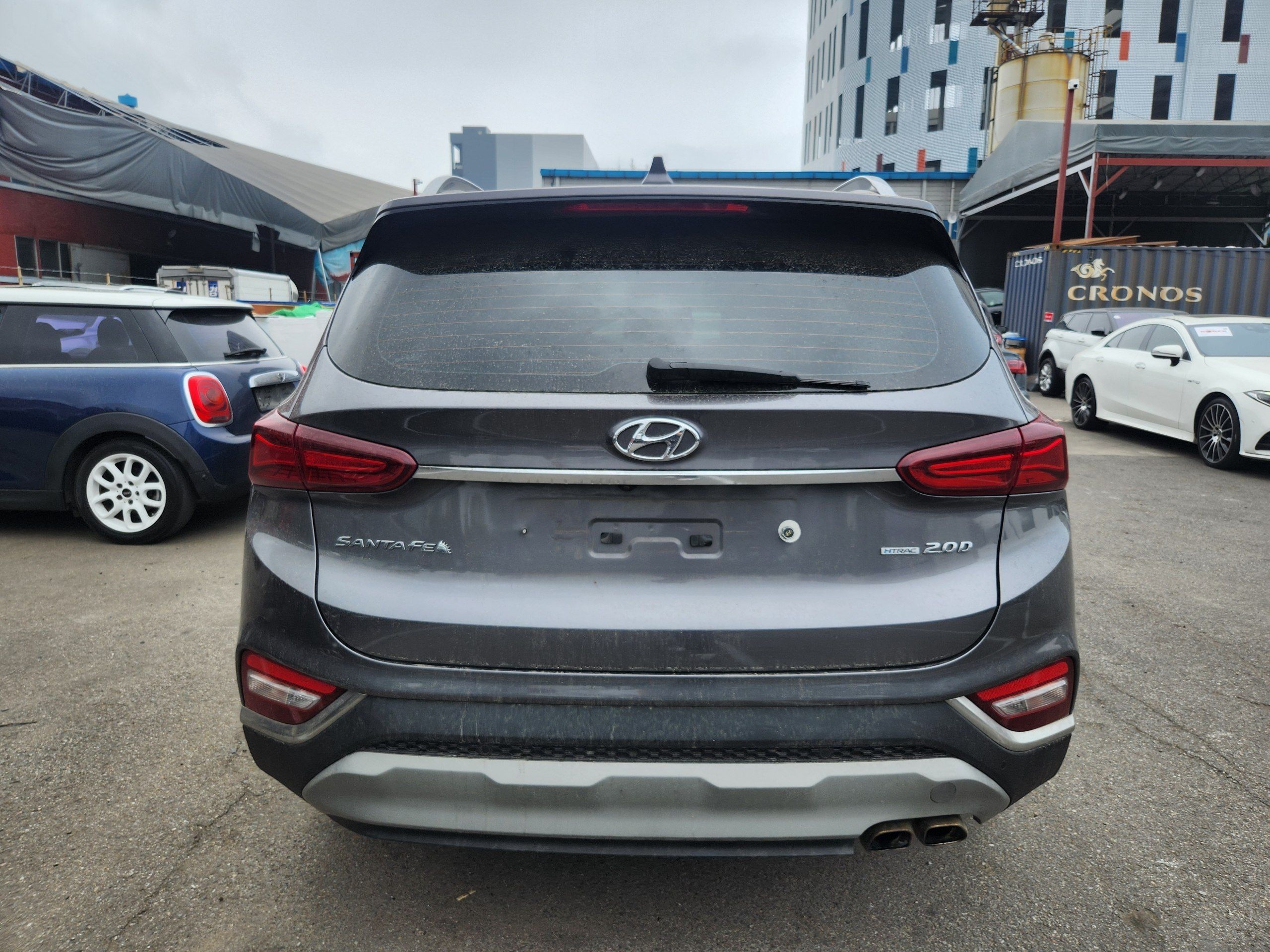 2019 Hyundai Santa Fe — Завантаження в контейнер