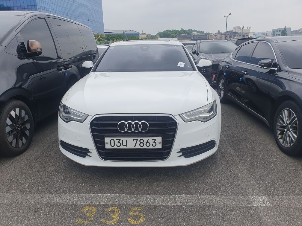2014 Audi A6 — Отримання з аукціону