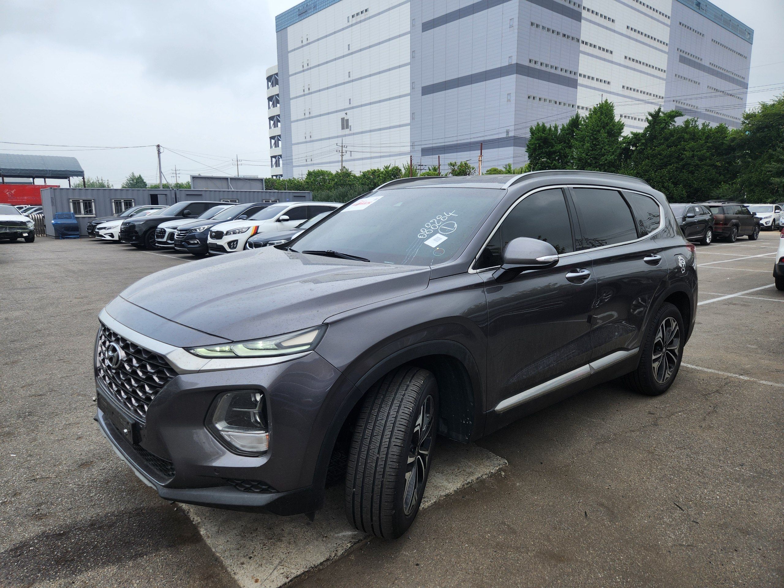 2019 Hyundai Santa Fe — Завантаження в контейнер