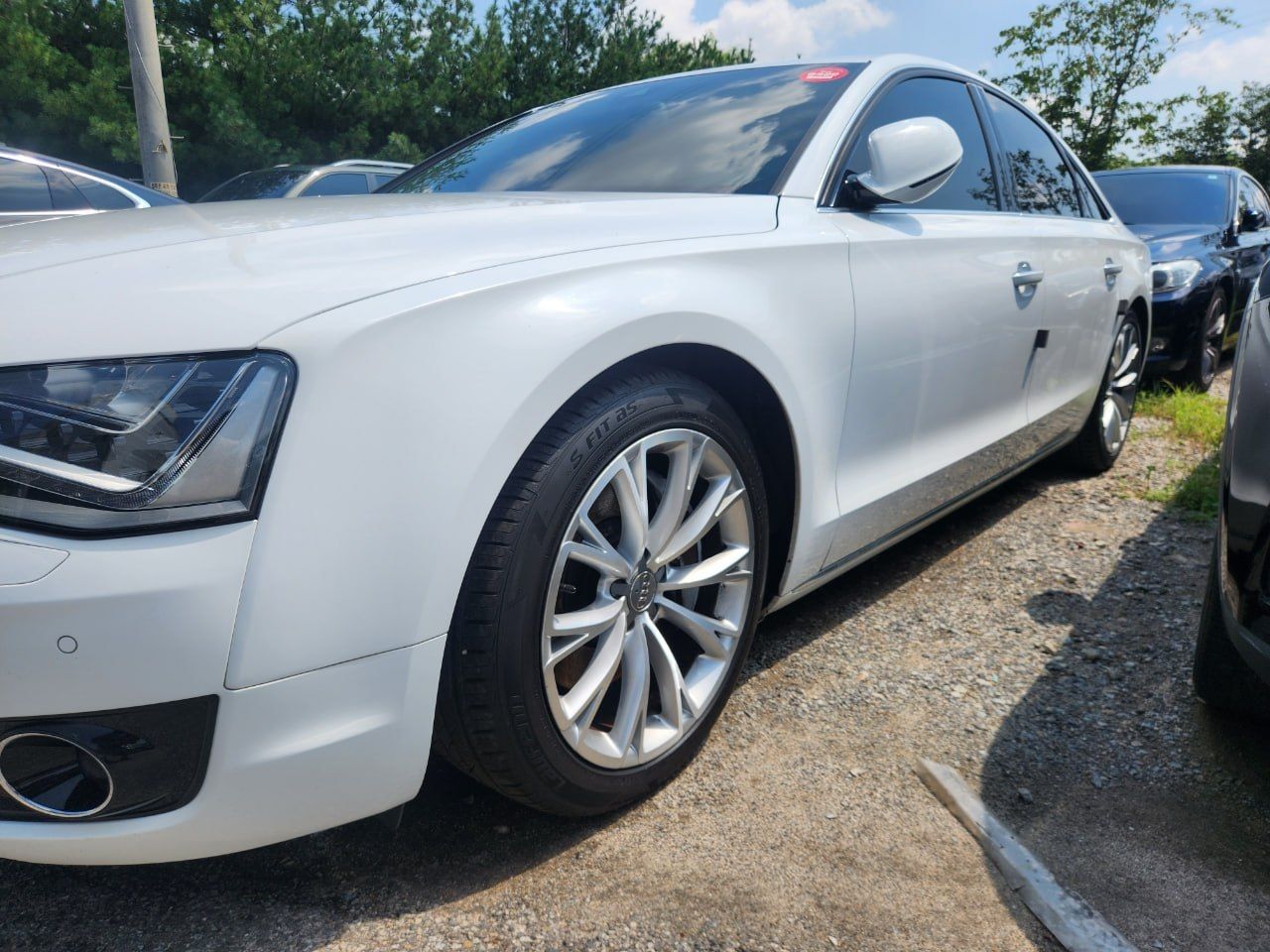 2013 Audi A8 — Отримання з аукціону