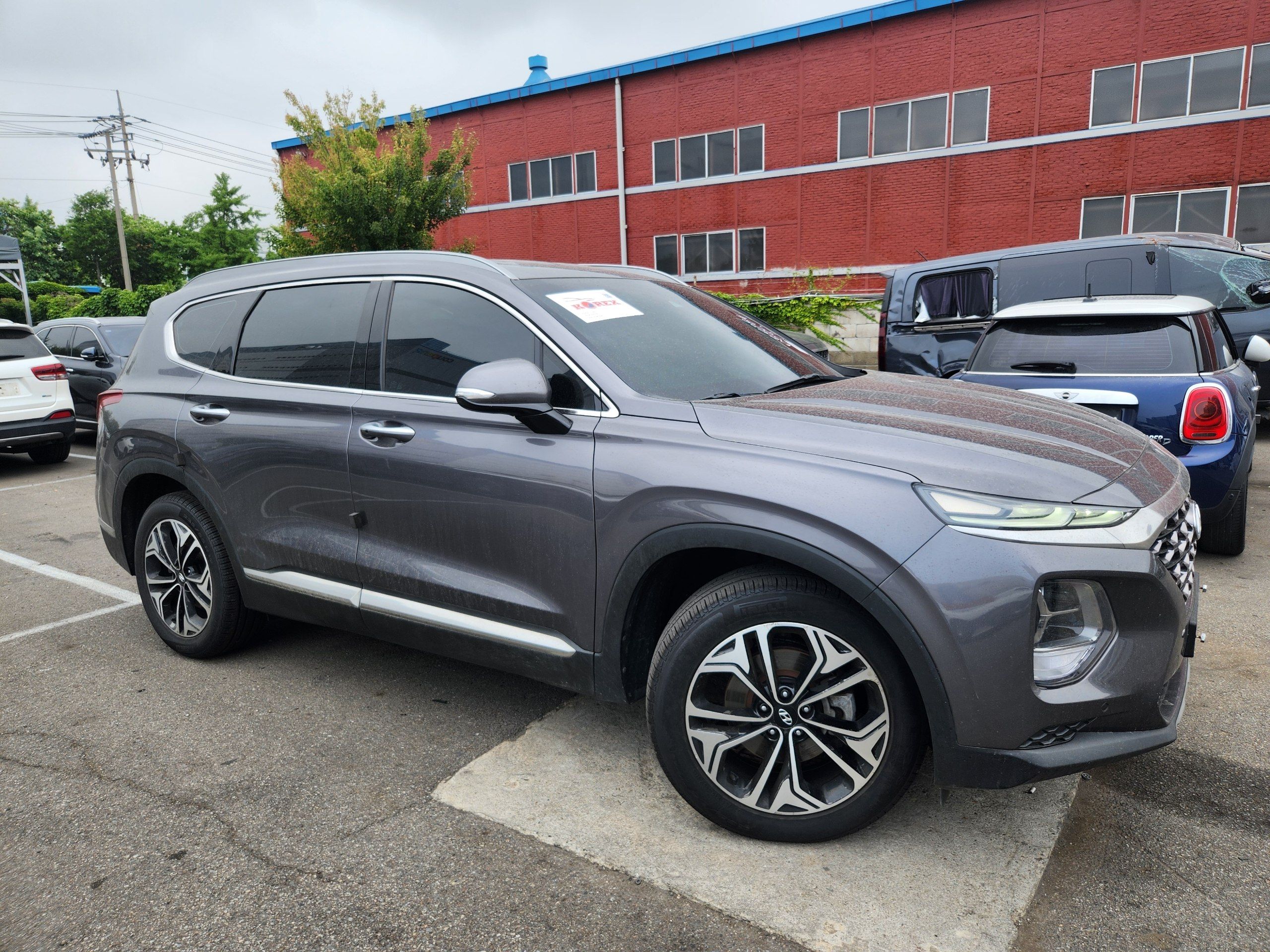 2019 Hyundai Santa Fe — Завантаження в контейнер