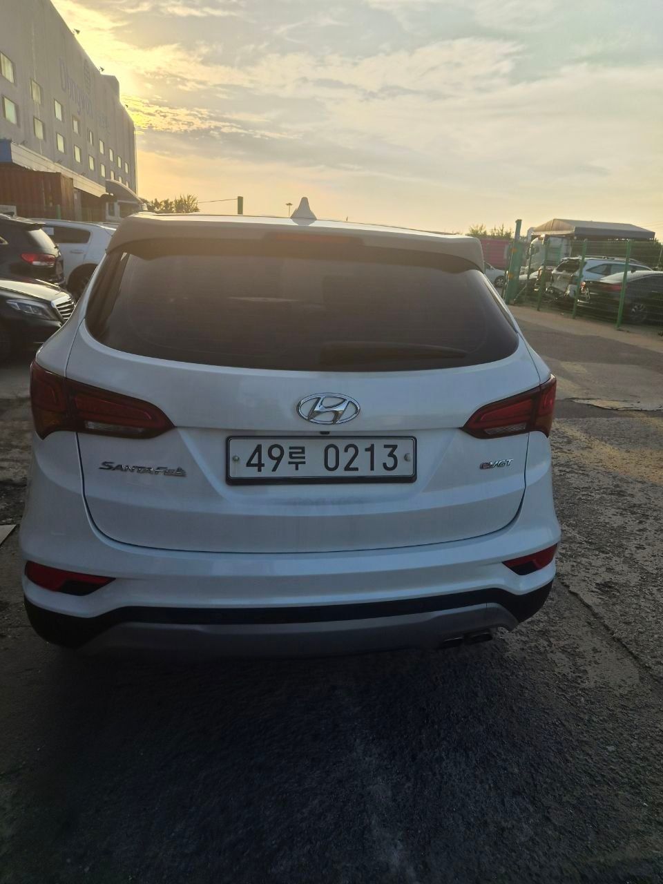 2015 Hyundai Santafe — Отримання з аукціону