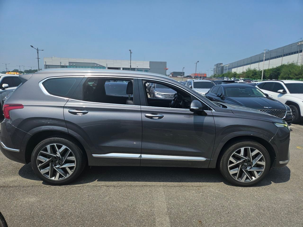 2020 Hyundai Santafe — Отримання з аукціону